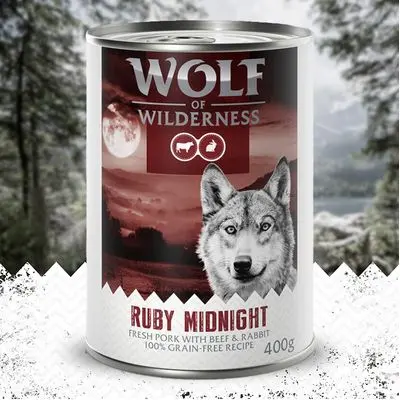 Wolf of Wilderness Adult "Red Meat" 6 x 400 g