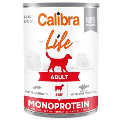 Calibra Dog Life Voksen 6 x 400 g