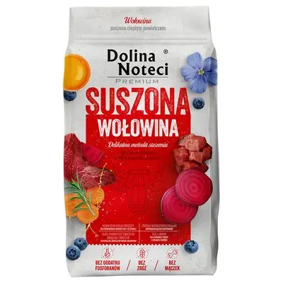 Dolina Noteci Premium beef - dried dog food - 9 kg