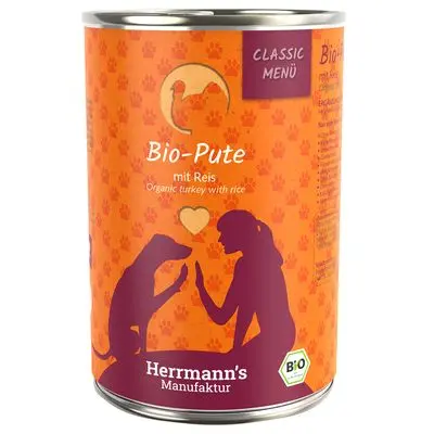 Herrmann's Meny Classic / Økologisk Meny 6 x 400 g