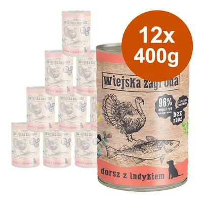 Wiejska Zagroda Dog 12 x 400 g