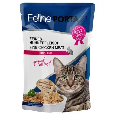 Feline Porta 21 porsjonsposer - 6 x 100 g
