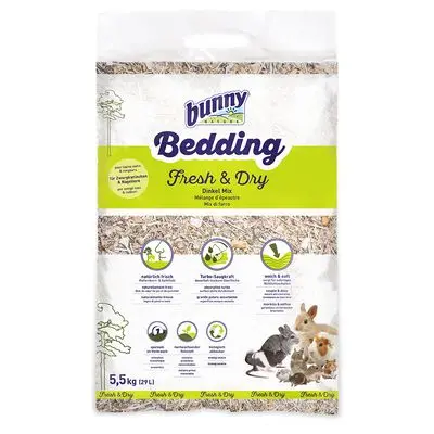 Bunny Bedding frisk og tørr