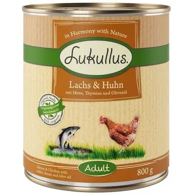 Laks og kylling med hirse, timian og olivenolje