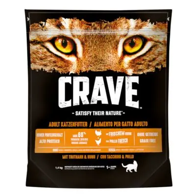 Crave Cat Adult Turkey & Chicken