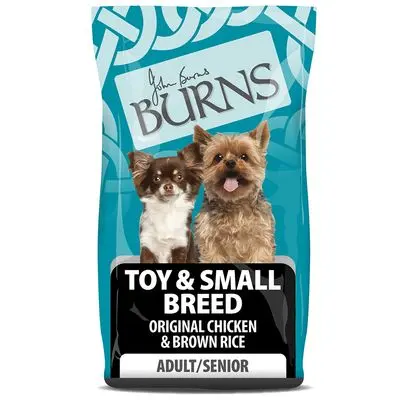 Burns Adult & Senior Original Toy & Small Breed - kylling og ris