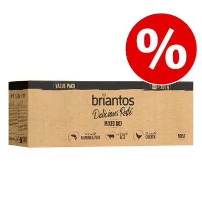 Briantos Delicious Paté Sparepakke 44x100g