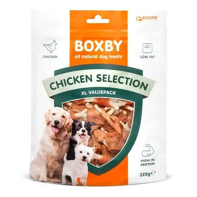 Boxby Hundesnacks Kyllingutvalg