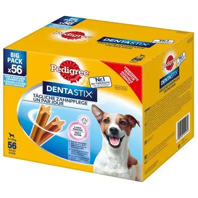 Megapakke! 168 x Pedigree DentaStix Daily/Fresh
