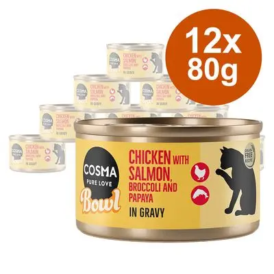 Økonomipakke Cosma Bowl 12 x 80 g 