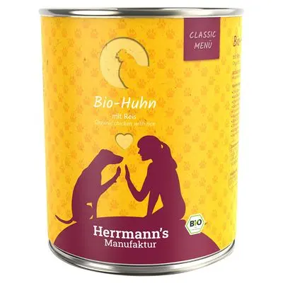Herrmann's Classic Menu Økologisk 6 x 800 g