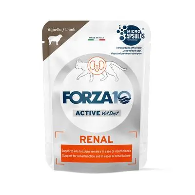 Forza 10 Renal Active Vet Diet til katter 12 x 80 g