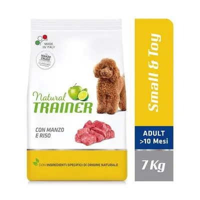 Trainer Dog Natural ADULT MINI med storfekjøtt og ris