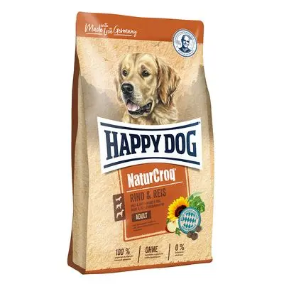 Happy Dog NaturCroq Storfekjøtt & Ris