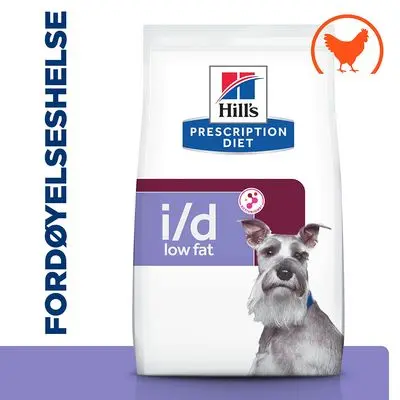 Hill's Prescription Diet i/d Low Fat Digestive Care med kylling