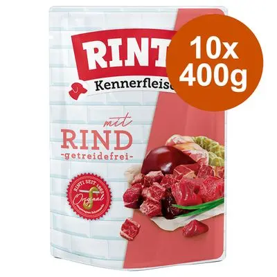 RINTI Kennerfleisch-poser 10 x 400 g