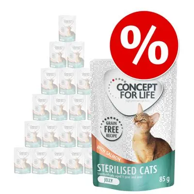 Økonomipakke Concept for Life kornfri 24 x 85 g