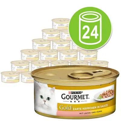 Økonomipakke Gourmet Gold Tender Bits 24 x 85 g