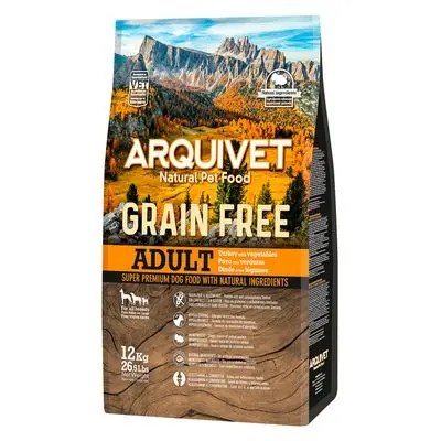 Arquivet Dog Grain Free Kalkun