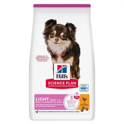 Hill's Science Plan Adult 1-6 Light Small & Mini med kylling