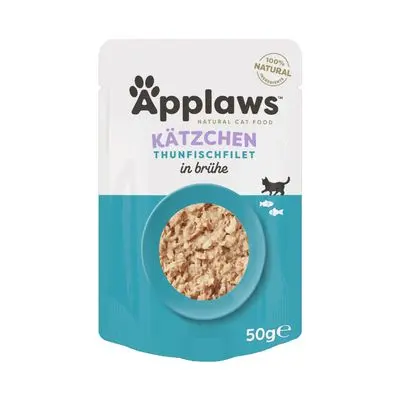 Applaws Natural Kitten i buljong 12 x 50 g