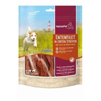 Hansepet Cookies andefilet i strimler
