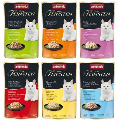 animonda vom Feinsten Porsjonsposer 18 x 50 g