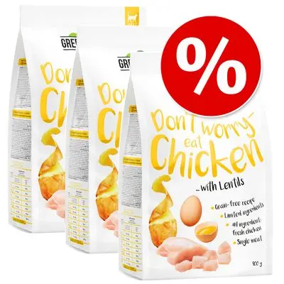 Økonomipakke Greenwoods Adult 3 x 3 kg