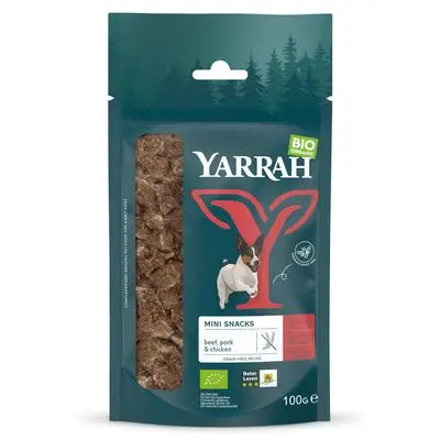 Yarrah Bio mini snacks til hunder