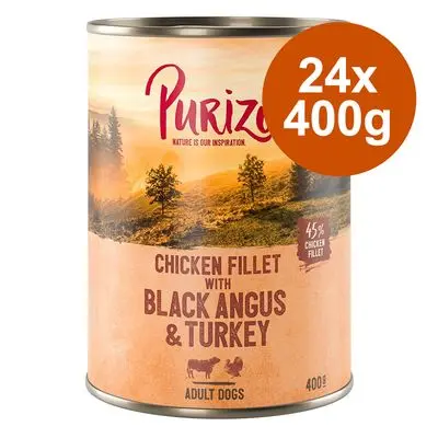 Purizon Adult 24 x 400 g - kornfri