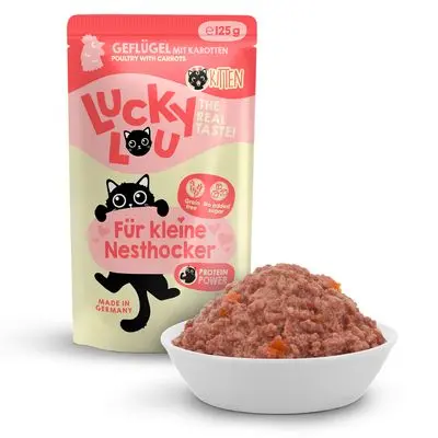 Lucky Lou Kitten 16 x 125 g