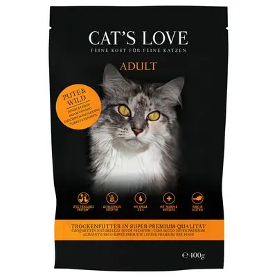 Cat's Love Adult kalkun og vilt