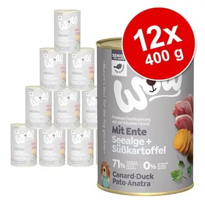 Sparepakke WOW Senior 12 x 400 g