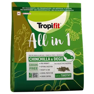 Tropifit All in 1 chinchilla og degu