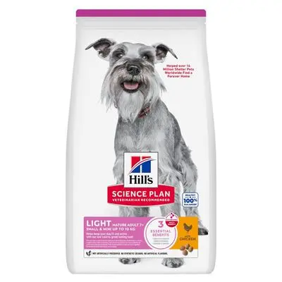 Hill's Science Plan Mature Adult 7+ Small & Mini Light med kylling