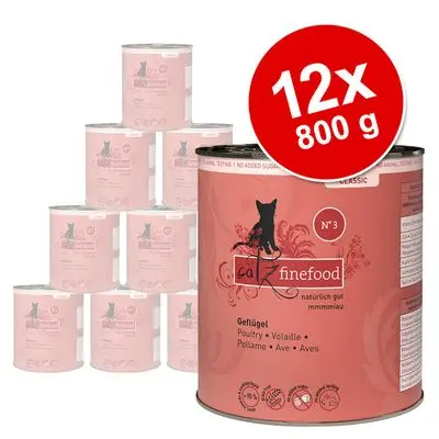 Økonomipakke catz finefood bokser 12 x 800 g