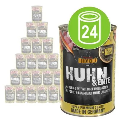 Økonomipakke Belcando Super Premium 24 x 400 g