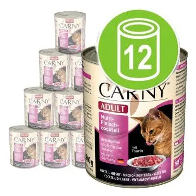 Økonomipakke: animonda Carny Adult 12 x 800 g