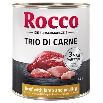 Rocco Classic Trio di Carne - 6 x 800 g