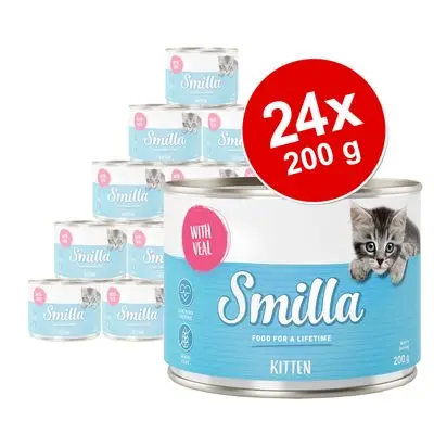 Økonomipakke Smilla Kitten 24 x 200 g