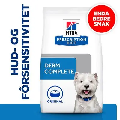 Hill's Derm Complete Mini Prescription Diet til hunder