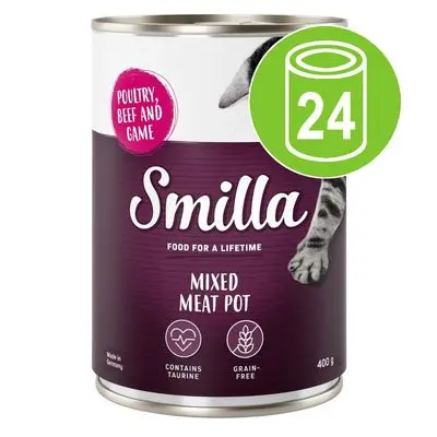 Økonomipakke: Smilla Mixed Meat Pot 24 x 400 g