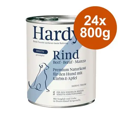 Økonomipakke Hardys Sensitive 24 x 800 g