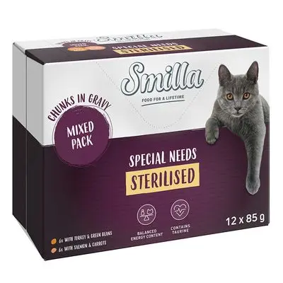 Smilla Fresh Pouch Sterilised Bites med grønnsaker