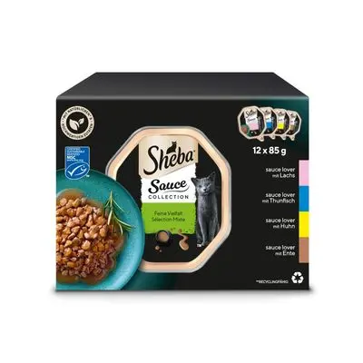 Multipakke Sheba Varianter skåler 32 x 85 g