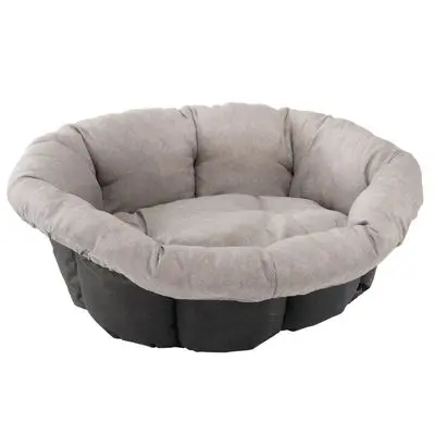 Tweed Sofa i beige til Ferplast kurv Siesta Deluxe (uten kurv)
