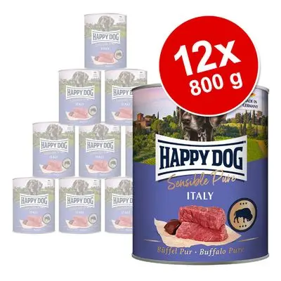 Økonomipakke Happy Dog Pure 12 x 800 g