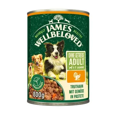 James Wellbeloved Grain Free Adult Dog Hypoallergenic kalkun
