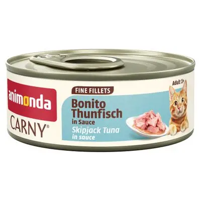 animonda Carny Adult Fine Fillets i saus 12 x 60 g