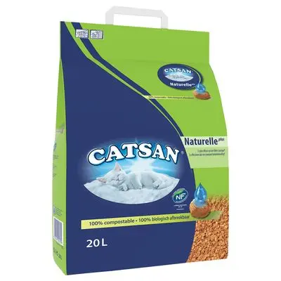 Catsan Naturelle Plus Kattesand